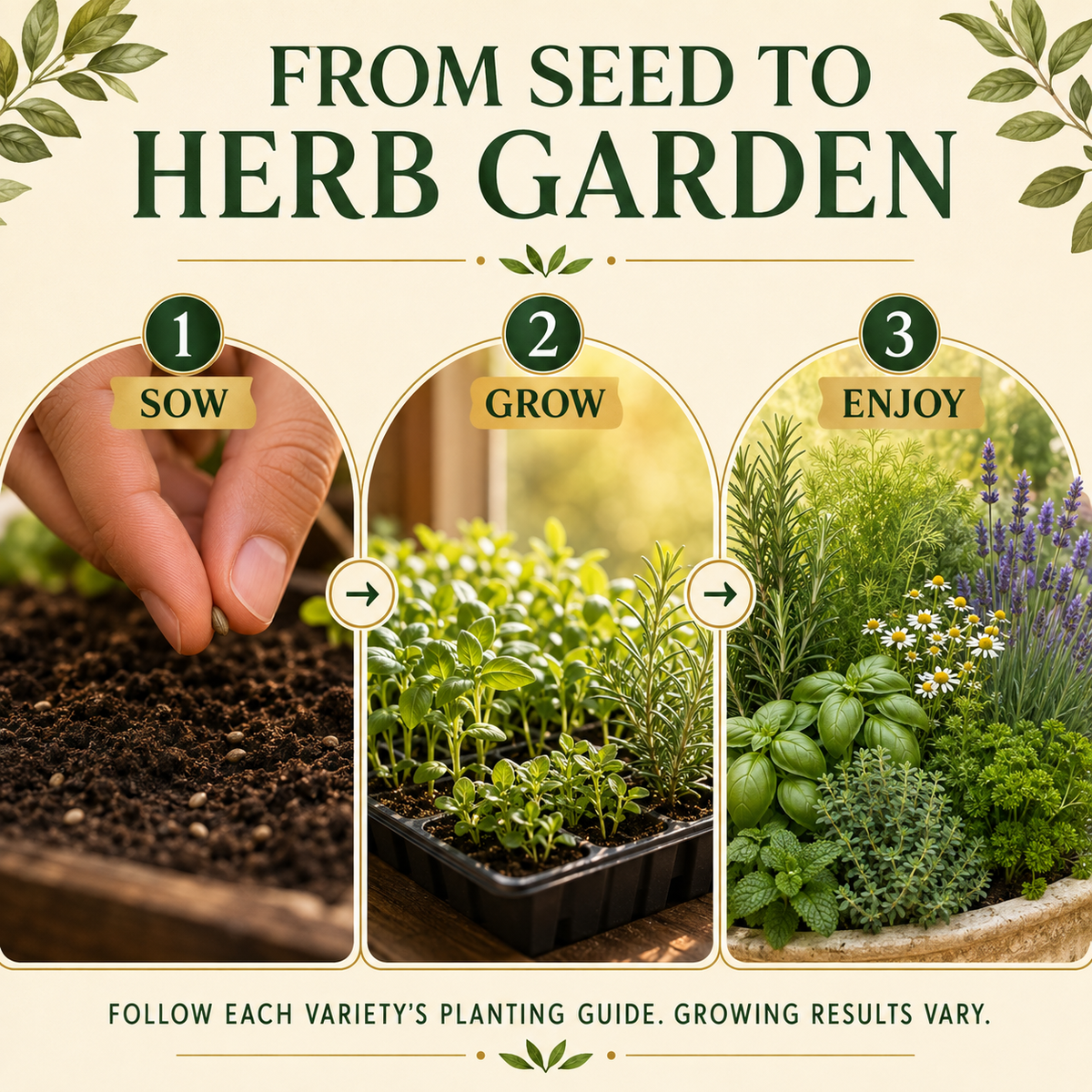 35 Herb Seed Varieties for Planting | Culinary and Traditional Herbs