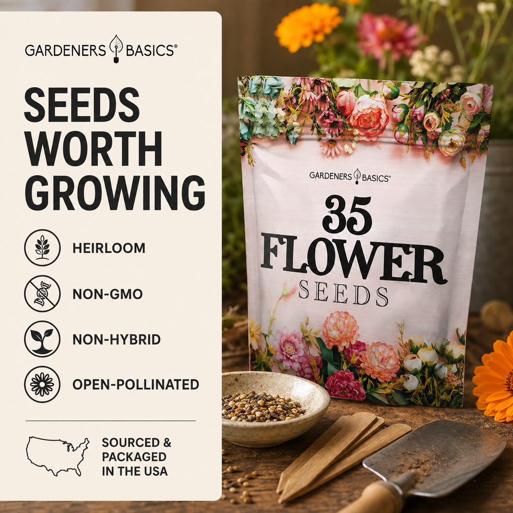 35 Flower Seed Varieties for Planting | Annual and Perennial Kit