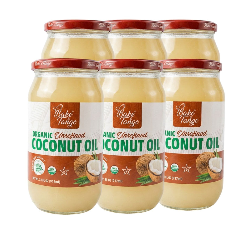 Bake & Tango Organic Unrefined Coconut Oil - 31 oz (917ml)