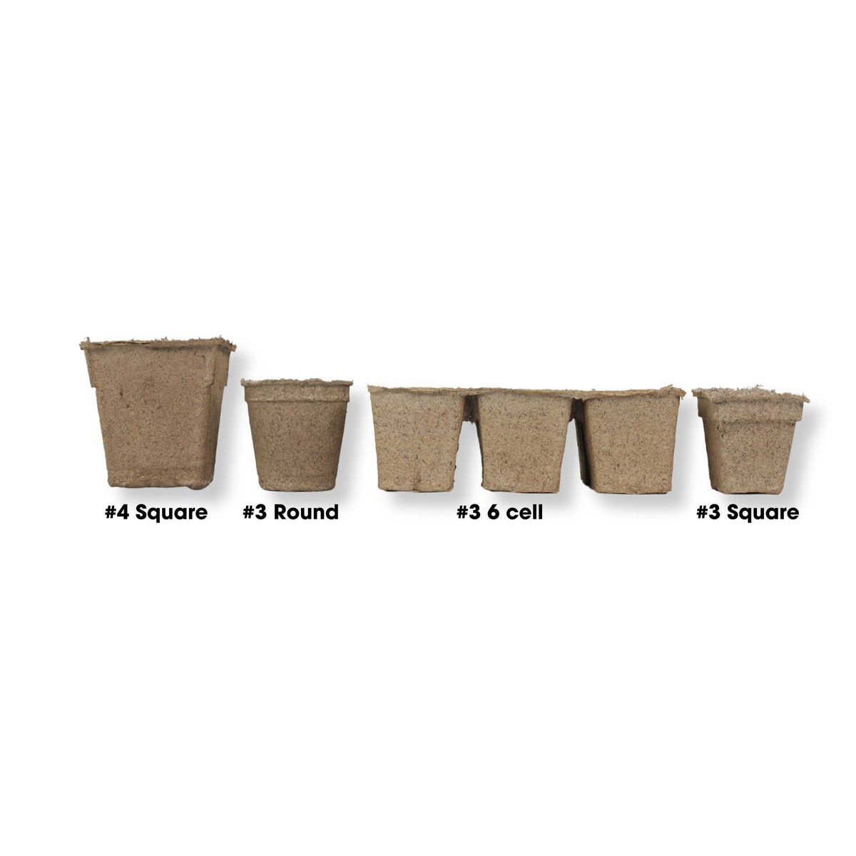 CowPots® #3 6-cell