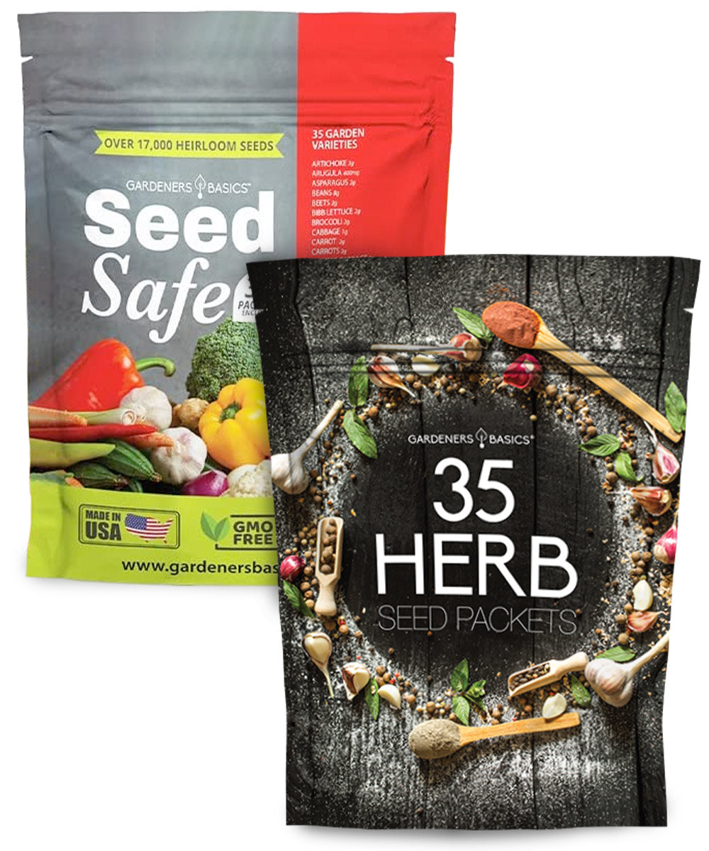Garden Seed Kit: 70 Vegetable, Fruit and Herb Packets