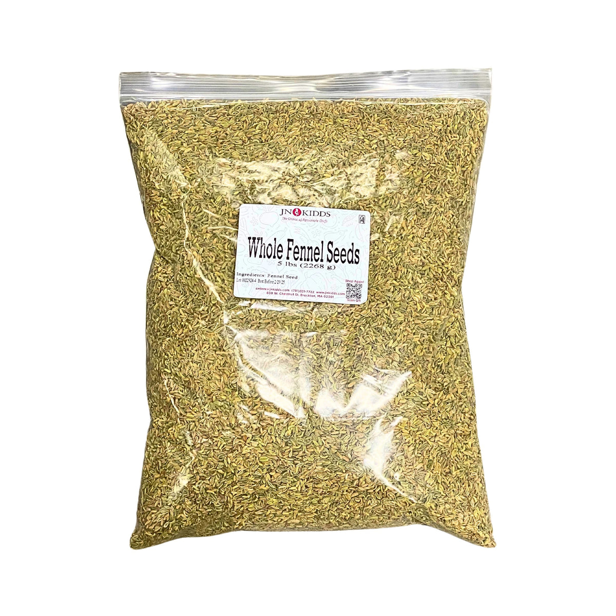 Whole Fennel Seeds, 12 oz and 5 lbs – Sweet, Aromatic Spice for Cooking, Baking, and Seasoning
