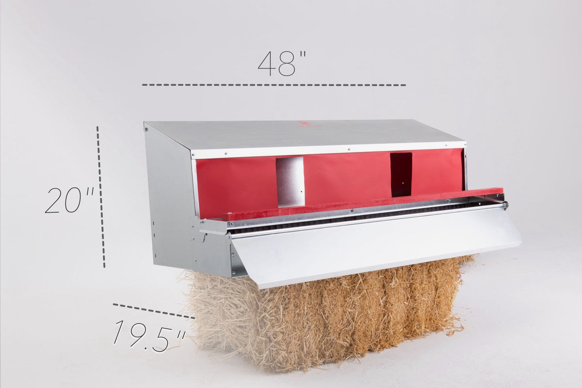 Large (48") Reversible Roll-out Nest Box (Up to 50 Hens)
