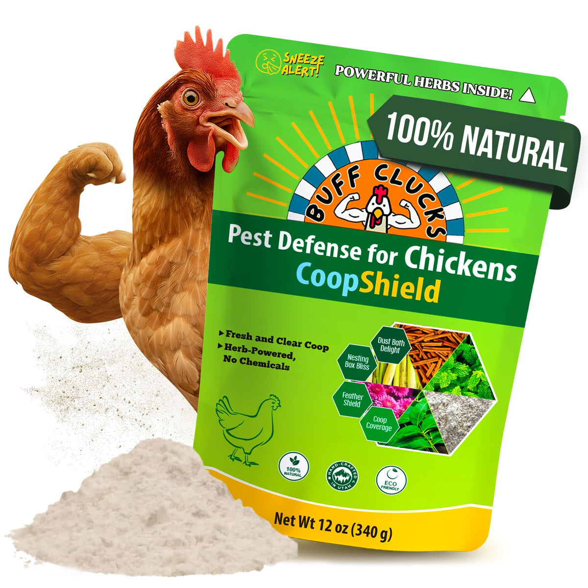 CoopShield—Herbal Pest Defense for Chickens