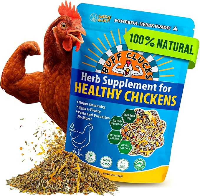 Herb Supplement For Backyard Chickens