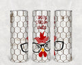 Crazy Chicken Lady 20 oz Skinny Tumbler