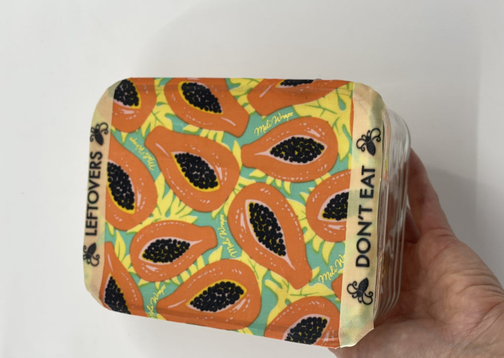Buzz Words- Beeswax Wrap Food Labels